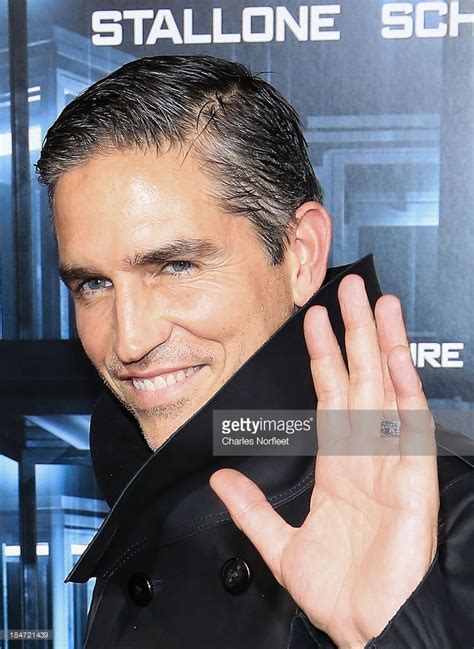Jim Caviezel attends the "Escape Plan" premiere at Regal E-Walk on ...