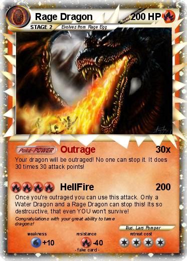 Pokémon Rage Dragon 1 1 - Outrage - My Pokemon Card