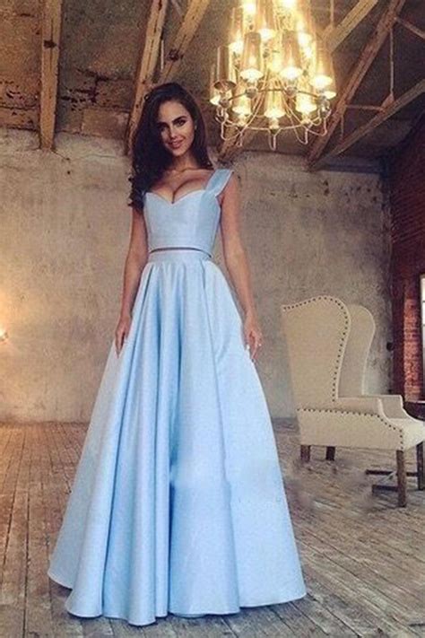 Light Blue Long Prom Dresses | Examatri Home Ideas