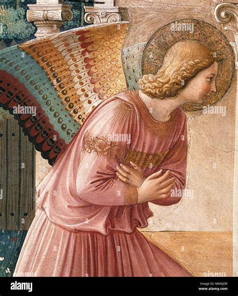 The Annunciation (detail). between 1442 and 1443. Fra Angelico - The ...