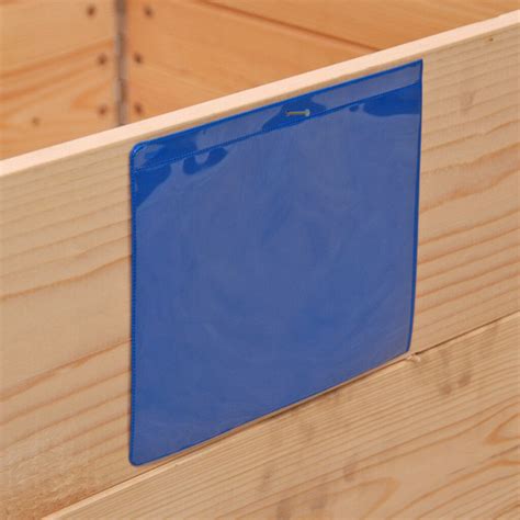 Plastic pocket document holder a5 with hanging hole | Kruizinga.en