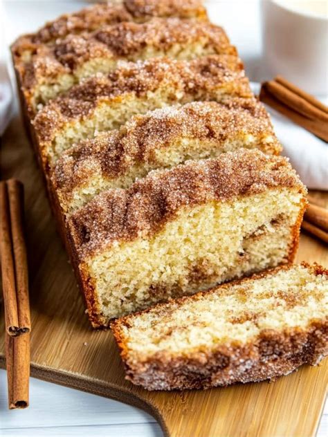 Irresistible Cinnamon Donut Bread
