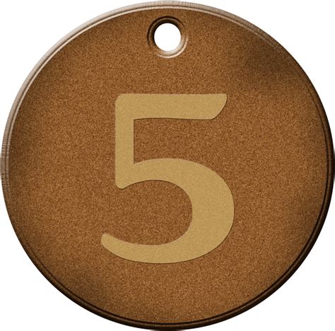 number number  brown clipart large size png image pikpng