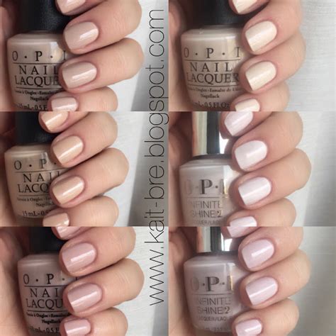 opi neutrals swatches reviews kait bre