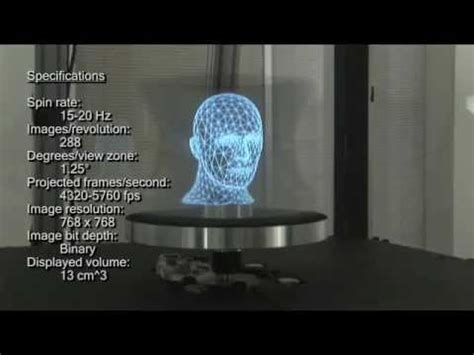 Светодиодный 3D проектор - YouTube