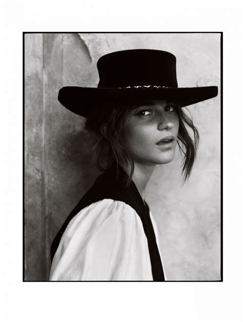 ALICIA VIKANDER in Elle Magazine, April 2018 – HawtCelebs