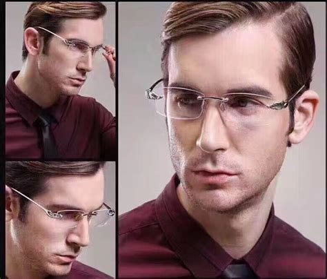 Cartier CT8200875 23KGB Чистый титан Безободковая оправа для ...