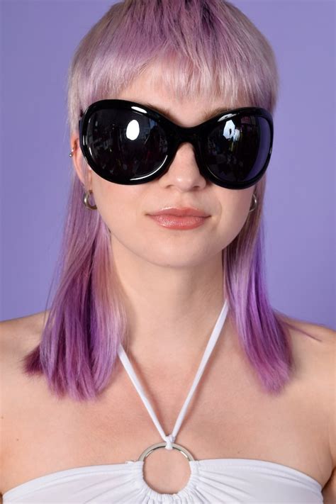 90s Deadstock Ultra Curved Round *BUG EYE* Sunglasses… - Gem