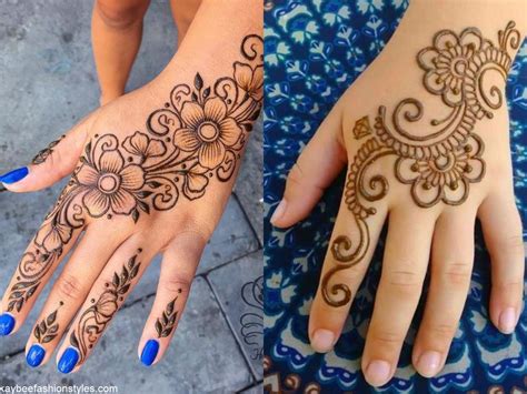 20 Simple Henna Designs in Nigeria - Kaybee Fashion Styles