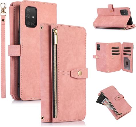 UEEBAI Hülle für Samsung Galaxy S20 FE 5G, 9 Kartenfäche Retro Leder ...