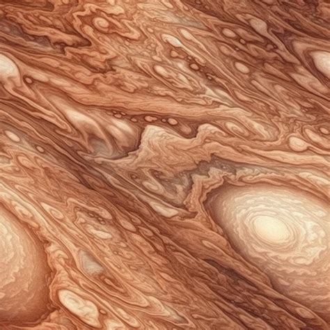 Premium AI Image | Jupiter Surface Seamless Texture Planet Gas Giant ...