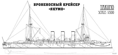 Tsushima - Броненосный крейсер "Якумо"