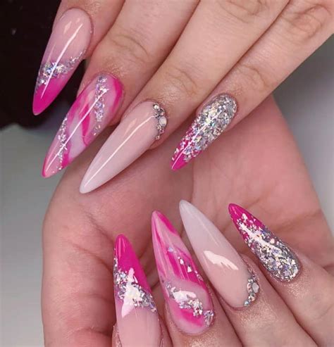 41 Ideas for Pink Almond Nails You Need for Your Next Mani