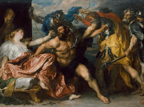 The Taking of Samson Painting 1024 x 768 Wallpaper