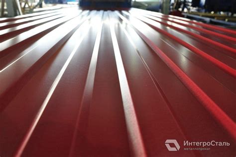 Окрашенный профнастил с полимерным покрытием — цены за кв.метр и ...