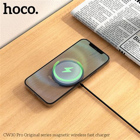 Đế sạc nhanh không dây Hoco CW30 ,15W