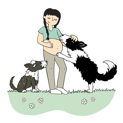 ¿Sabe tu perro o gato que estás embarazada? Perros y Niños - Creciendo