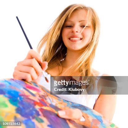 Cheerful Painter High-Res Stock Photo - Getty Images