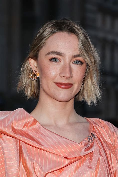SAOIRSE RONAN at Louis Vuitton Womenswear FW24-25 Fashion Show at Paris ...
