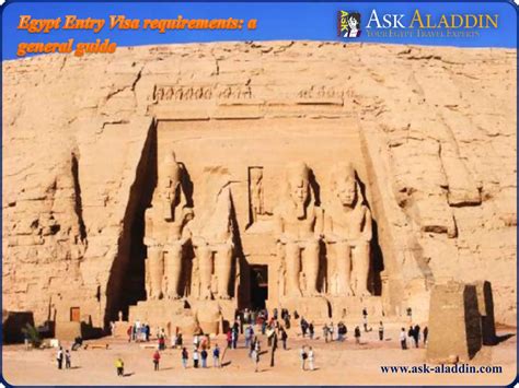 Egypt entry visa requirements a general guide | PPTX