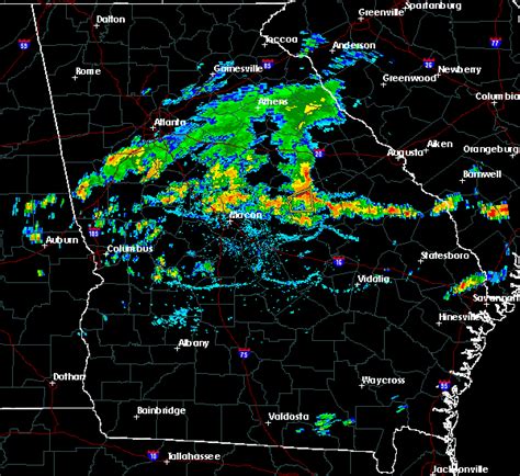 Interactive Hail Maps - Hail Map for Bartow, GA