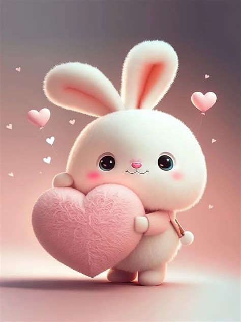 Pin by XuanLi on 艺术 | Cute bunny pictures, Cute bunny cartoon, Cute ...