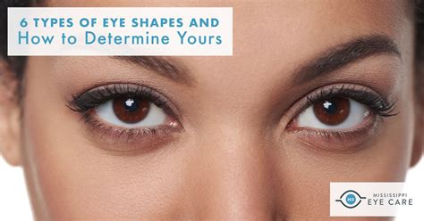 types  eye shapes    determine