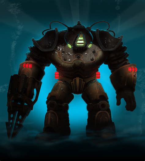 Bioshock Big Daddy Concept by Airickz on DeviantArt