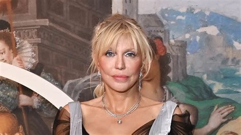 courtney love    princess   voluminous silver gown