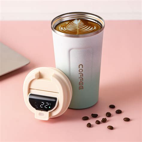 Custom Termo Digital Smart Coffee Cup Tasse A Cafe Intelligent ...