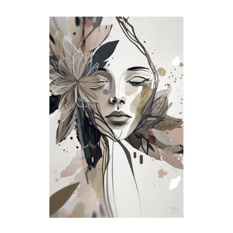 Pretty Petals, By Bella Eve |Fine Art Print Poster Canvas Framed