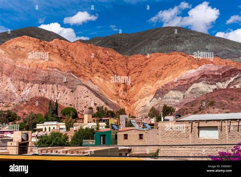 The Hill of Seven Colours, (Cerro de los Siete Colores) Purmamarca, Jujuy Province, Argentina ...