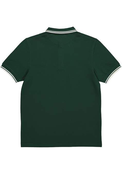 Fred Perry M3600 polo twin tipped shirt, heren polo Ivy / Snow White