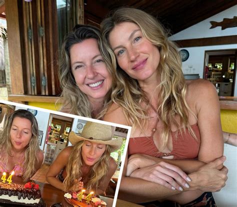 Gisele Bündchen Celebrates 44th Birthday - With Rarely Seen Twin Sister ...