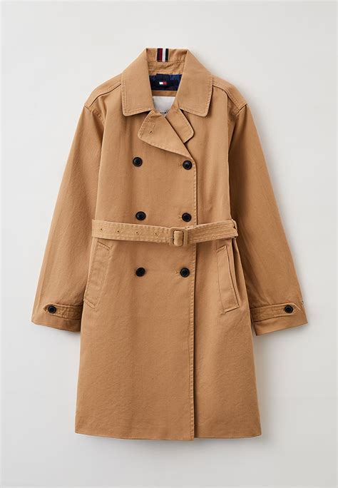 Плащ Tommy Hilfiger, цвет: коричневый, RTLACE431501 — купить в интернет ...