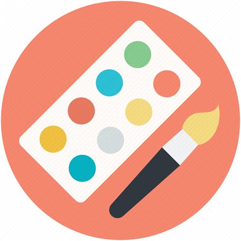 Art, artist, paint brush, paint palette, painting icon - Download on ...