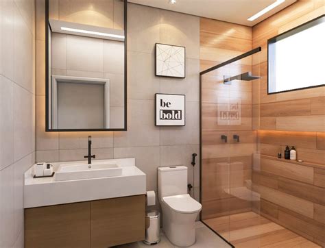 Banheiro Cinza E Madeira - Banheiro cinza e madeira bathroom – Artofit