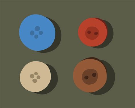 illustration button vectors illustrations