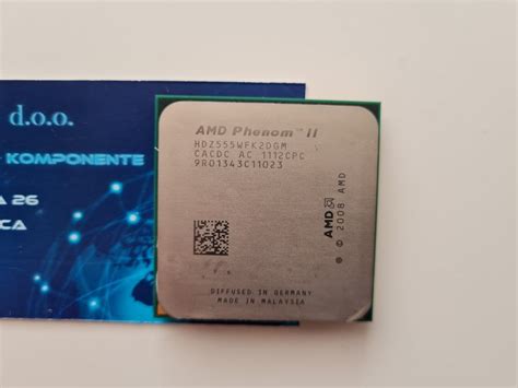 AMD Phenom II X2 555 - HDZ555WFK2DGM, Socket AM2+, AM3 - Račun / R1