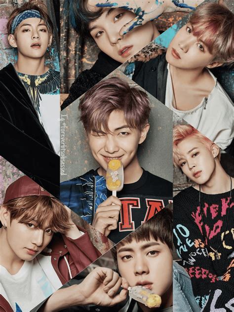 BTS Collage Wallpapers - Wallpaper Cave