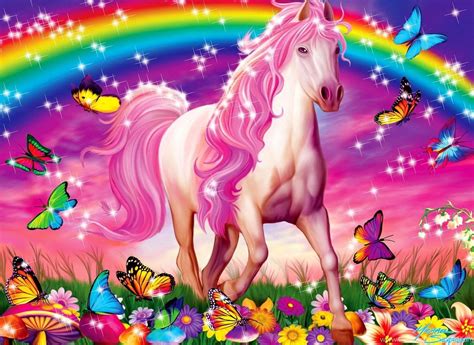 Cute Rainbow Unicorn Desktop Wallpapers on WallpaperDog