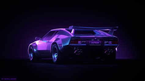 De Tomaso Pantera 4k Wallpaper,HD Artist Wallpapers,4k Wallpapers ...