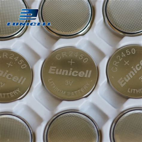 cr2045 3v lithium battery cr2450 cr2430 button cell Eunicell batteries ...