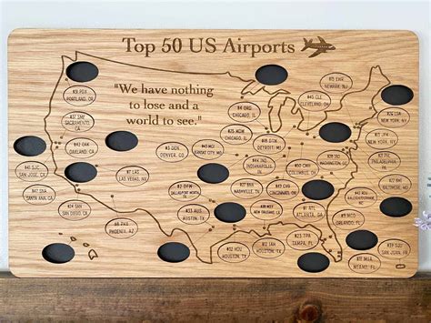 Top 50 US Airports Map | Aviation Map | Airport Tracker