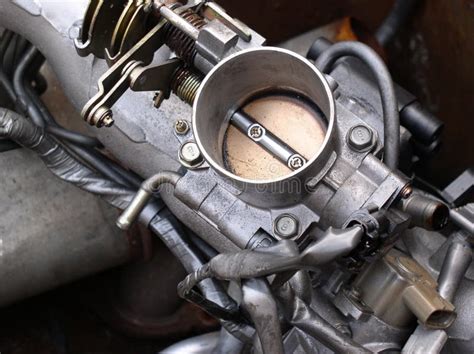 engine parts throttle stock photo image  automobile