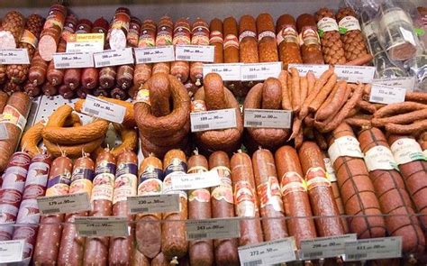 Delicious Russian Hams and Sausages