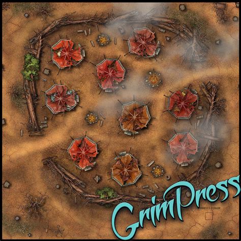 {Commercial} Stock Map: Stronghold - Goblin Camp - Grim Press | Stock ...