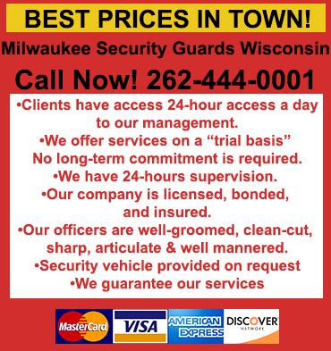security guards  racine county     security