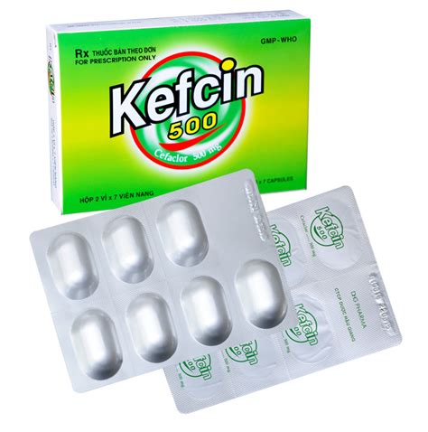Kefcin 500mg - Sách Giải