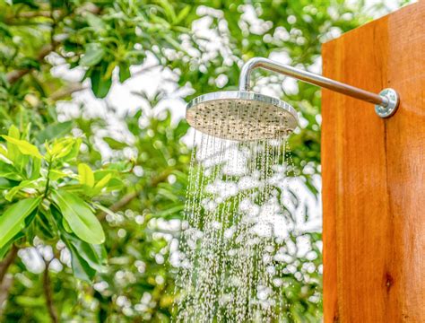 Add an Outdoor Shower to Your Backyard